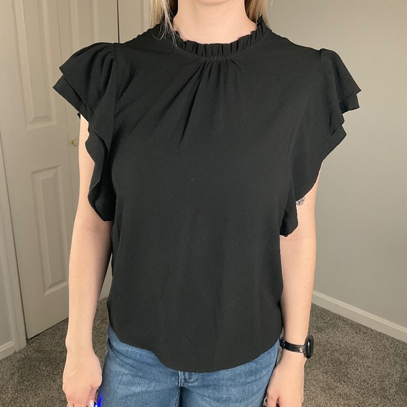 Tops - Short Sleeve Blouse